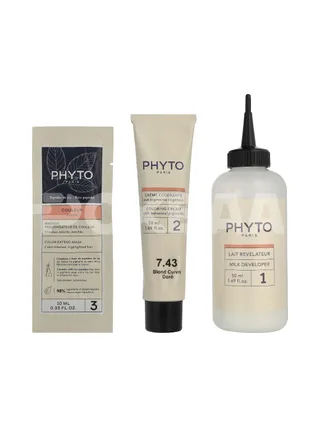 Phyto Phytocolor Permanent Color 110ml - #7.43 Golden Copper Blonde 2