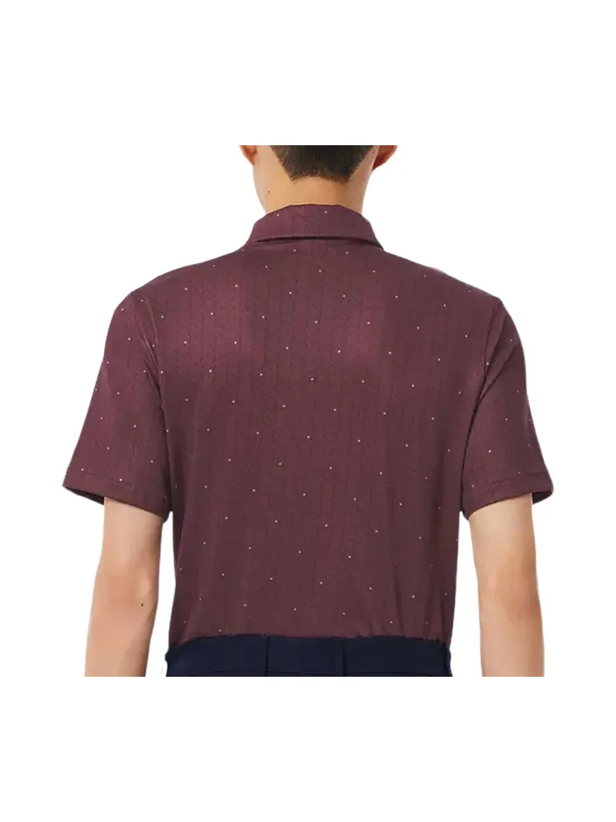 Polo Bordeaux Homme Lacoste DH5175 3