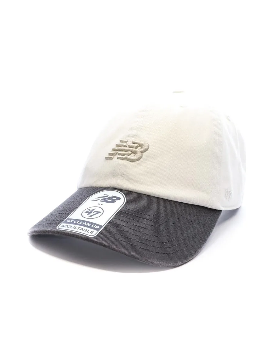 Casquette Blanc/Gris Homme New Balance 47 Clean Up 2