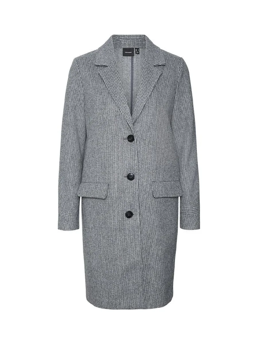 Manteau Noire/Grise Femme Vero Moda Becca 1