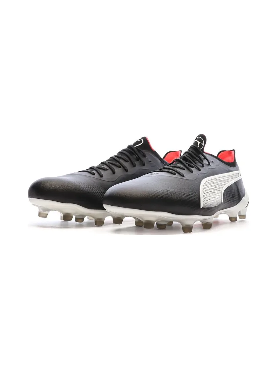 Chaussures de football Noire/Blanche Homme PumaKing Ultimate 7