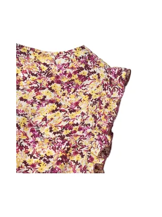 Combishort Jaune/Rose Fille Le Temps Des Cerises Fleur 2