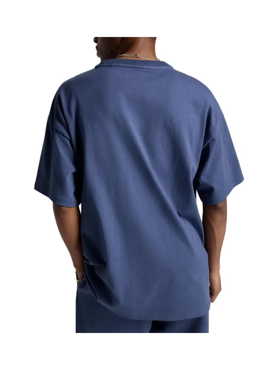T-Shirt Bleu Mixte Converse Gold 3