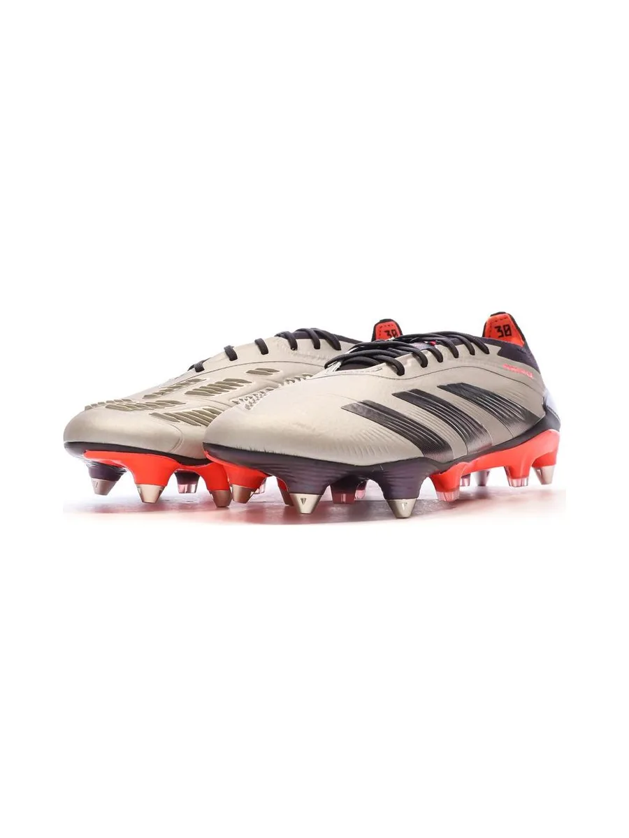 Chaussures de Foot Taupes Mixte Adidas Predator Elite SG 6