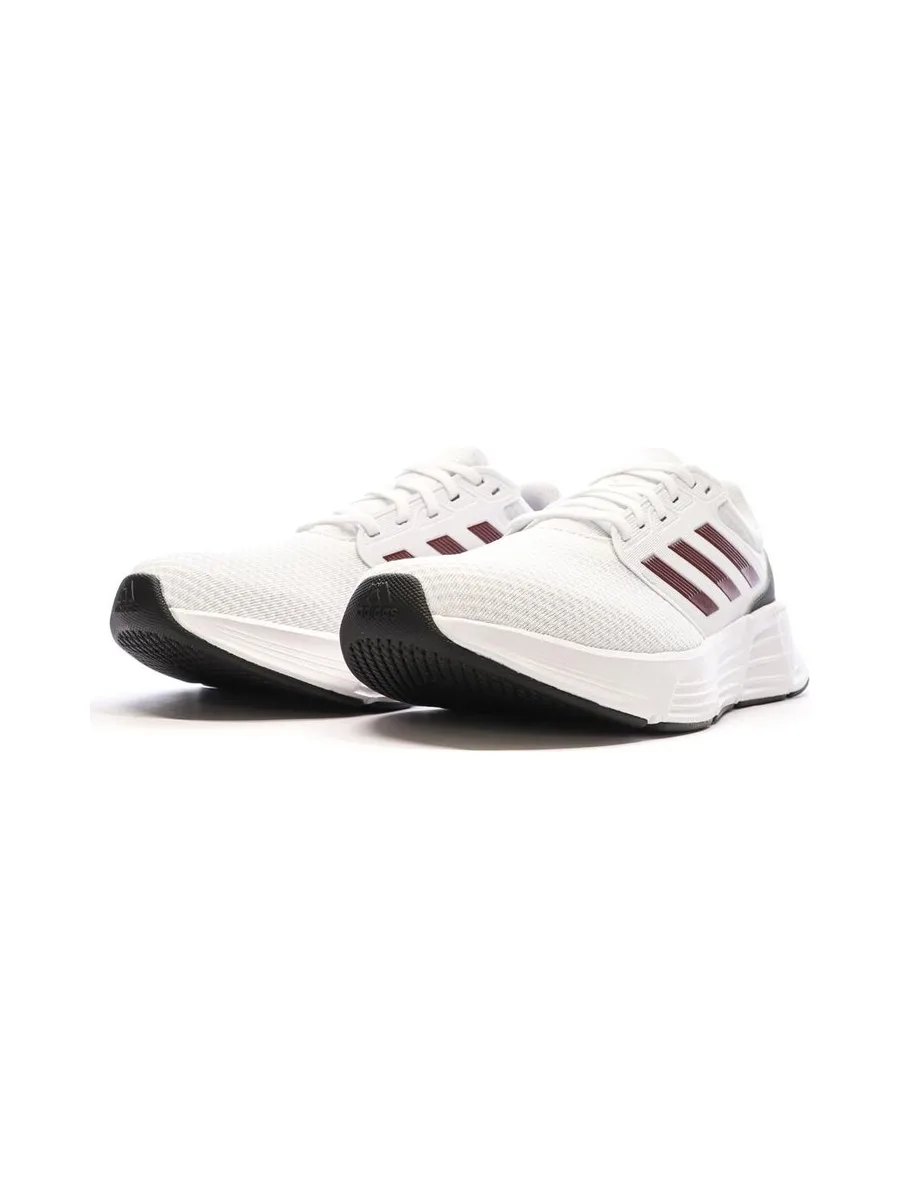 Chaussures de running Blanches/Bordeaux Homme Adidas Galaxy 6 7