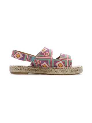 Sandales Roses/Vertes Fille Pare Gabia Doris 2