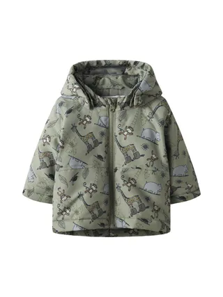 Blouson Vert Garçon Name it Animaux 1