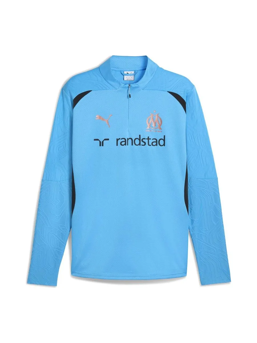 OM Sweat 1/4 zip Training Bleu Homme Puma 24/25 2