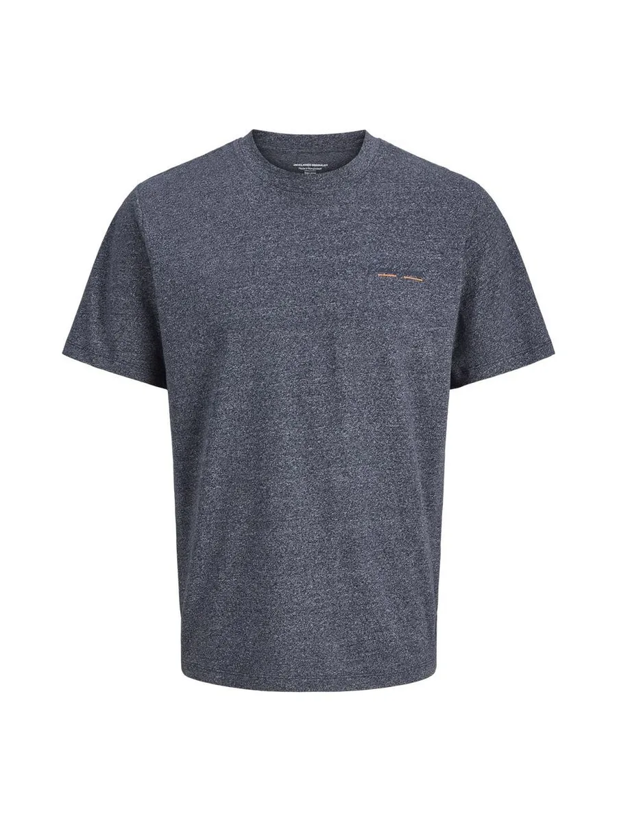 T-Shirt Marine Homme Jack & Jones Crew Neck 2