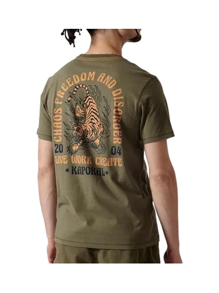 T-Shirt Kaki Homme Kaporal BENZI 2