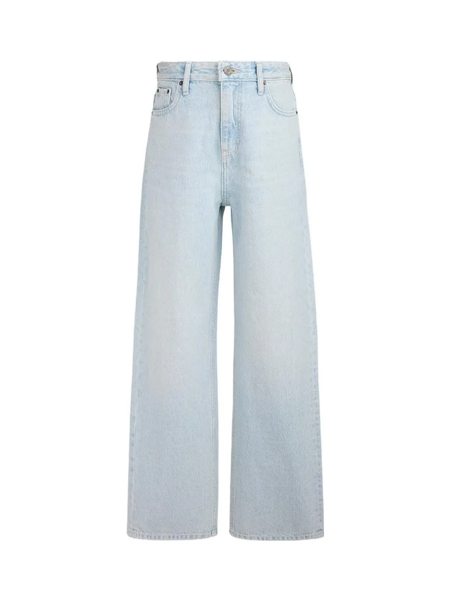 Jean Large Bleu Clair Fille Teddy Smith Electra 2