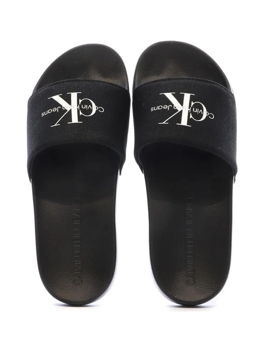 Claquettes Noires Homme Calvin Klein Jeans YW0YW01835 3