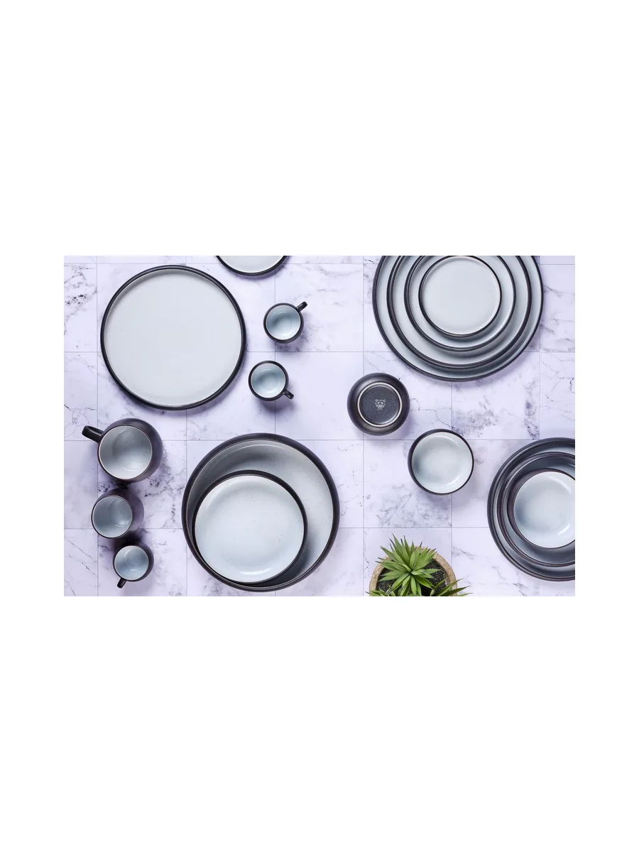 Plateau de service GOURMET Ø33cm - 2 pièces - Onyx 6
