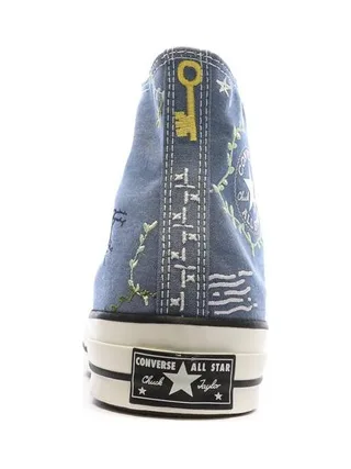 Baskets Bleu Homme Converse Chuck 70 A03664C 3
