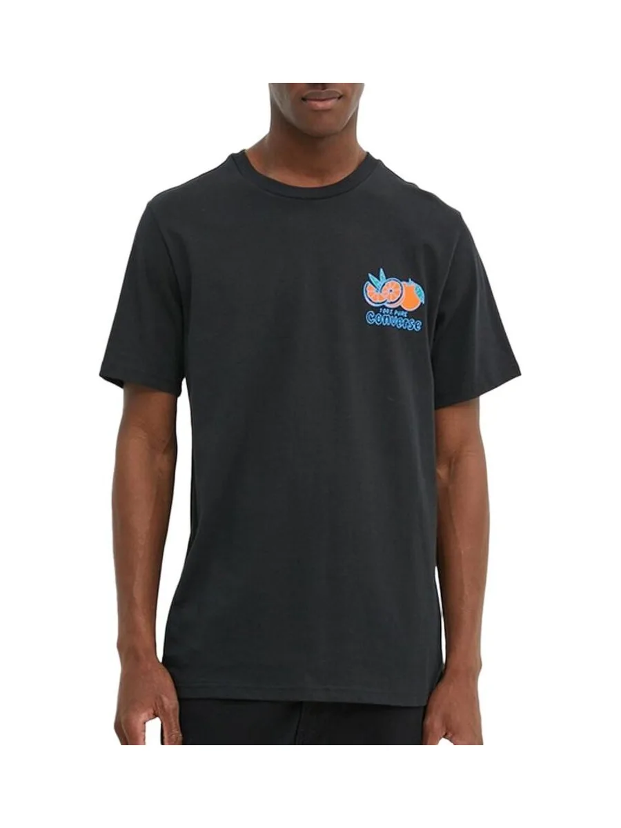 T-Shirt Noir Homme Converse Summer 2