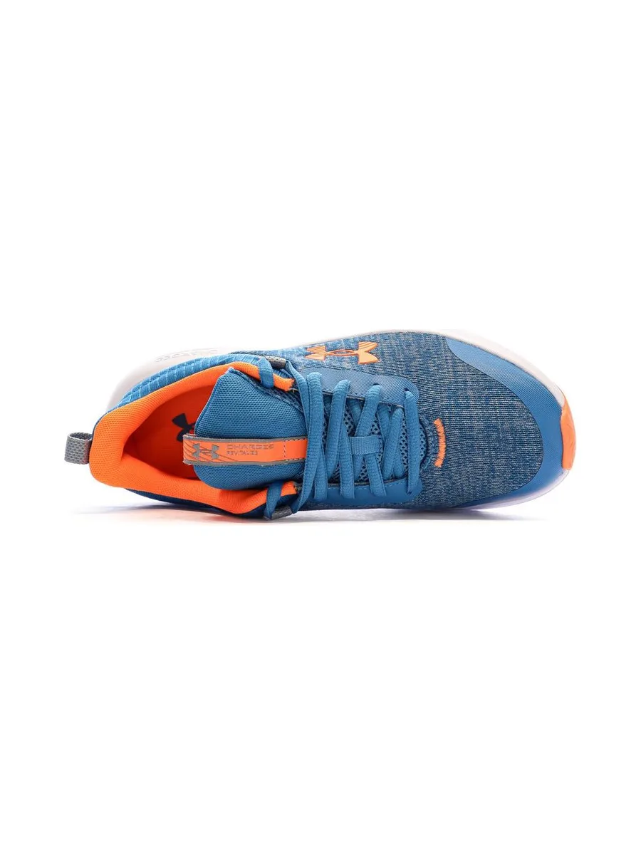 Baskets Bleu/Orange Garçon Under Armour Charged Revitalize 5