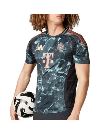 FC Bayern Maillot de Football Authentique Noir/Bleu Homme Adidas 24/25 1