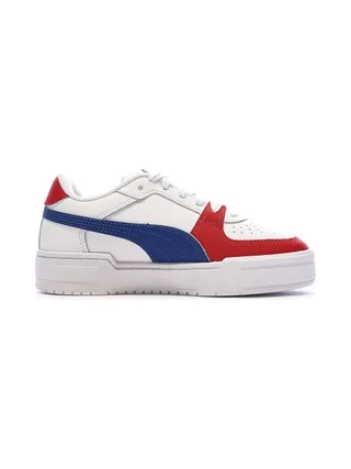Baskets Blanches/Bleues Garçon Puma Ca Pro Block 2