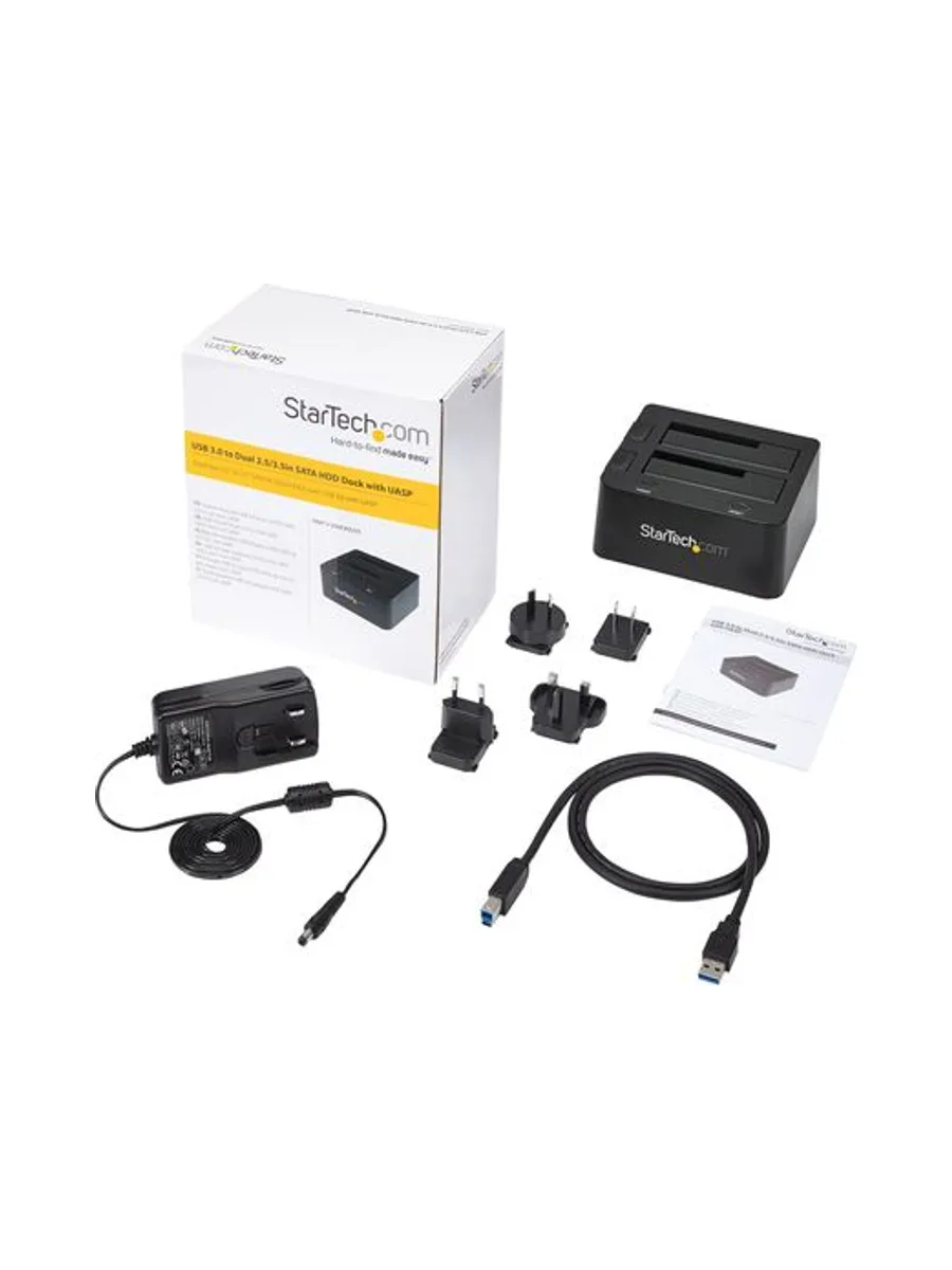 StarTech.com SDOCK2U33 storage drive docking station 9