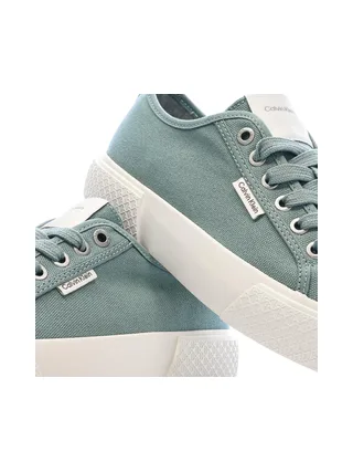 Baskets Bleu Femme Calvin Klein Jeans Low Lace 7
