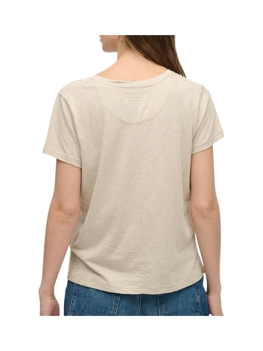 T-Shirt Beige Femme Superdry Studioss 3