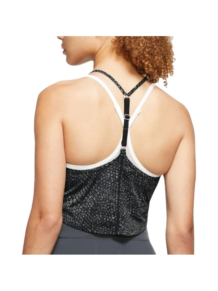 Débardeur court Noir Femme Nike One Tank 3