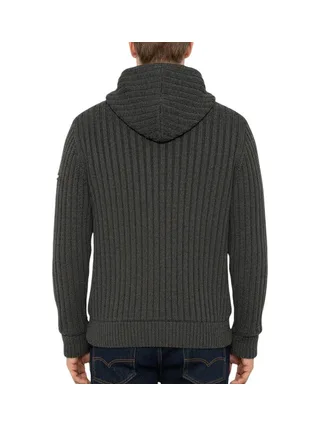 Veste en Sherpa Zippé GriseHomme Schott PLENZO 3