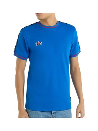 T-shirt Vintage Bleu Homme Umbro Tape Regale 1
