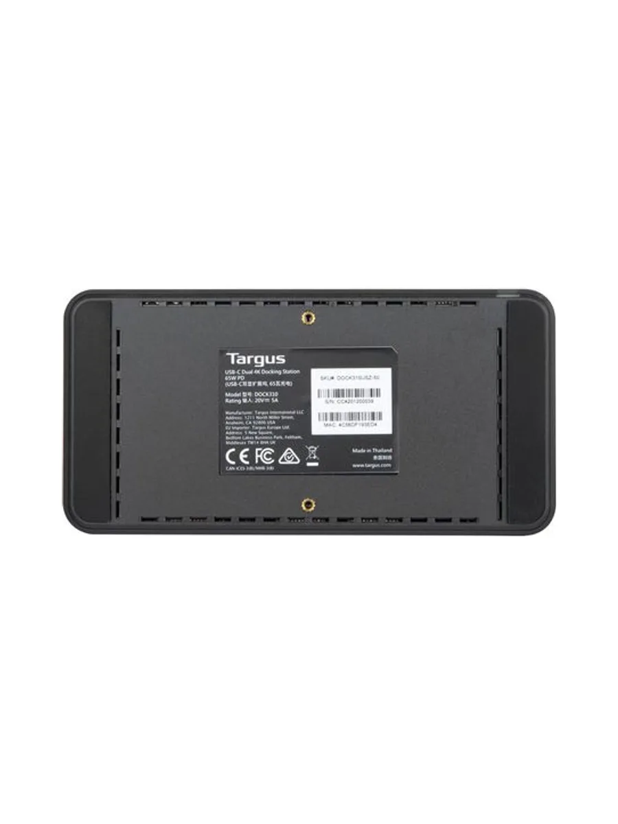 Targus DOCK310EUZ laptop dock/port replicator 13
