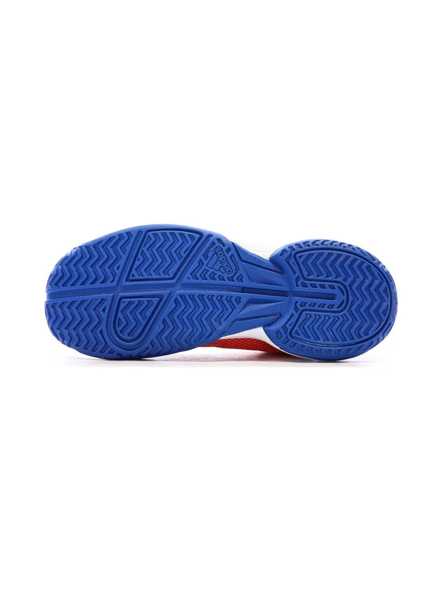 Baskets Rouges/Bleu Garçon Adidas Courtflash 5