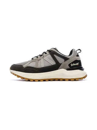 Baskets Grises/Noires Homme Schott Heck 1
