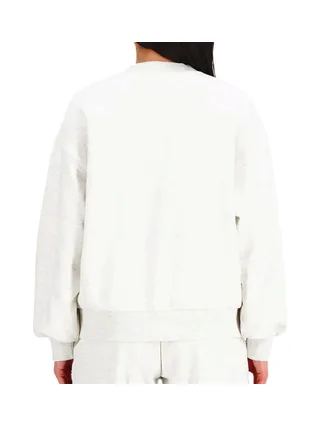 Sweat Gris Chiné Femme New Balance Essentials French 2