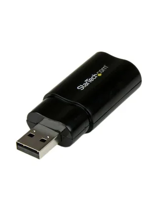 USB Audio Adapter External Sound Card 2