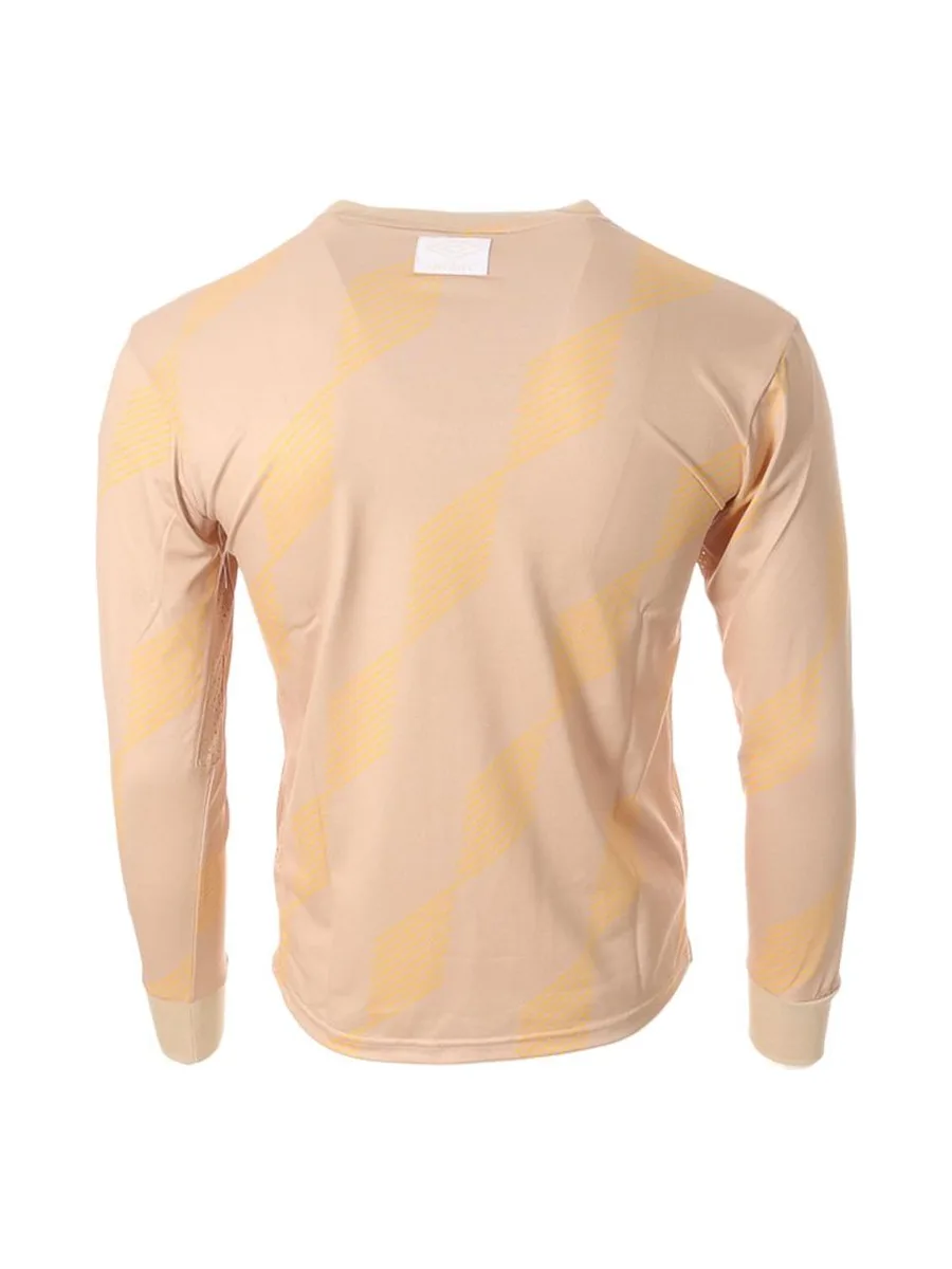 T-Shirt de Sport Beige Homme Umbro Pitch Crew 3