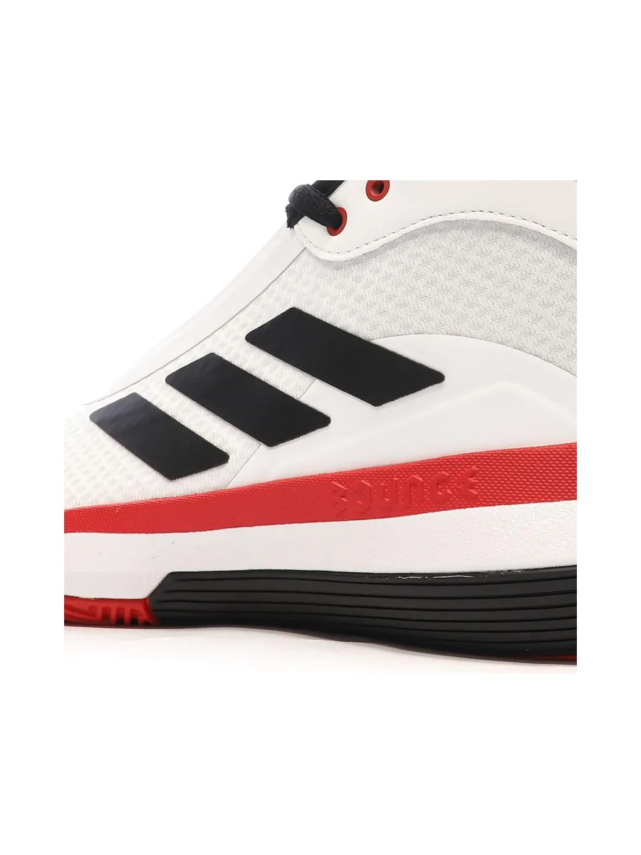 Chaussures de Basketball Blanc/Rouge Homme Adidas Bounce Legends 8