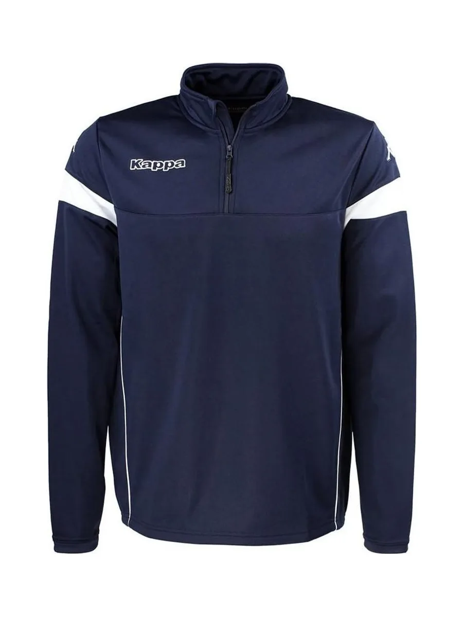 Sweat zippé Noir Homme Kappa Novare 2