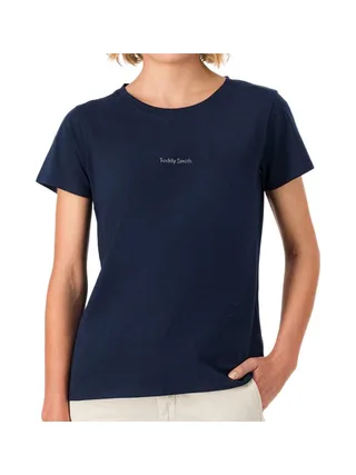 T-shirt Marine Femme Teddy Smith Ribelle 1