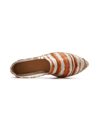 Espadrilles Beige/Orange Tie & Dye Femme Pare Gabia Anaia 4