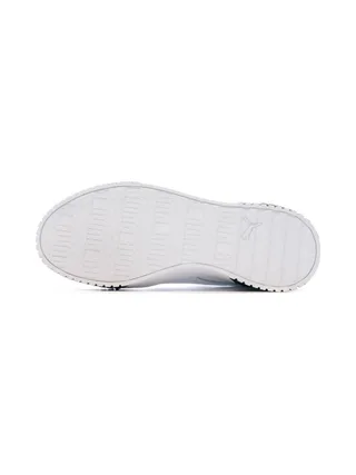 Baskets Blanche/Noire Femme Puma Carina 2.0 5