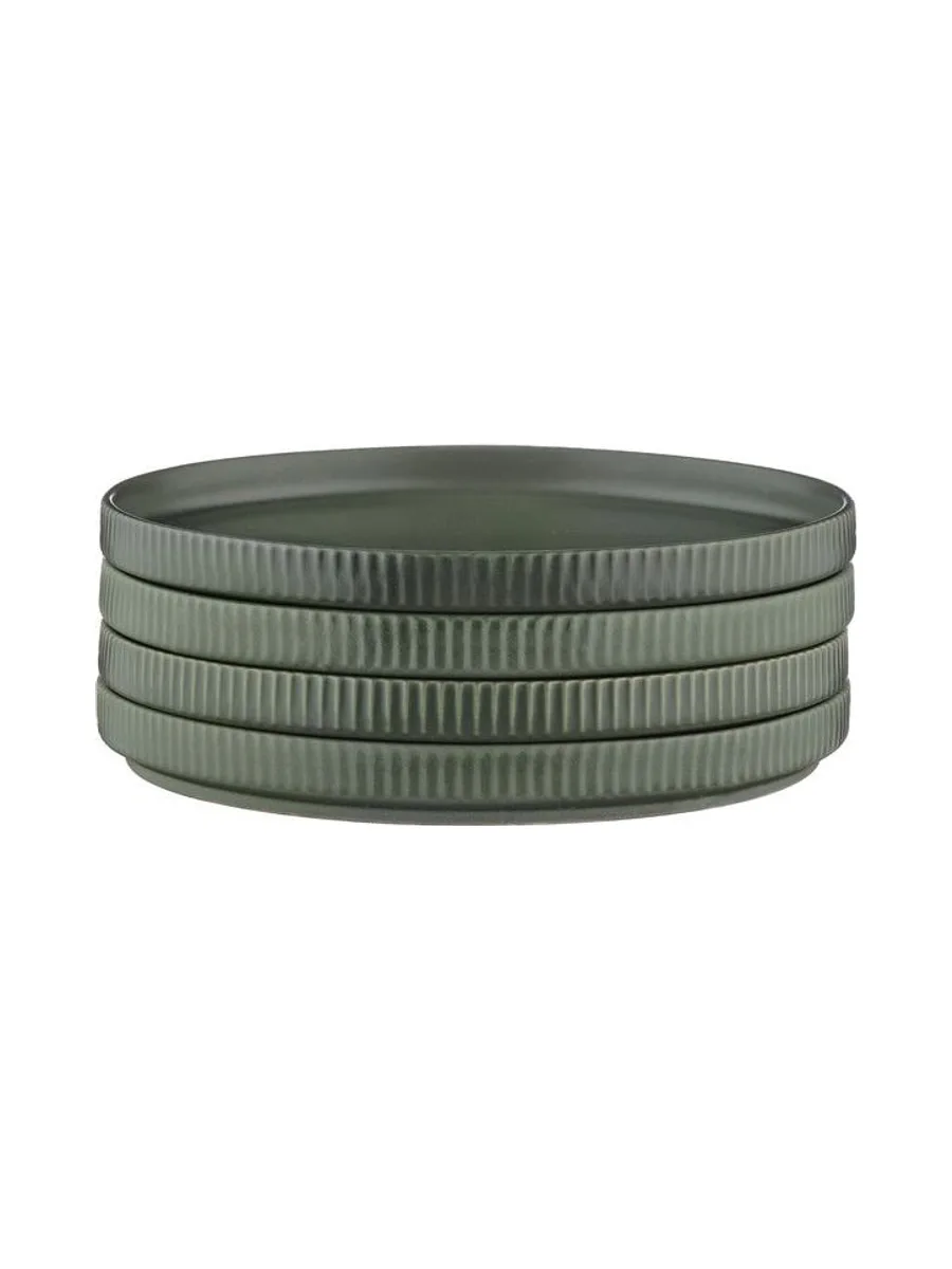Assiette SCANDI Ø16,5cm - 4 pièces - Marine 17