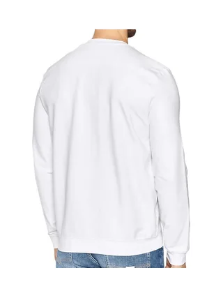 Sweat Blanc Homme Guess Triangle Logo 2