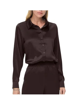 Chemise Marron Femme Only Victoria 1