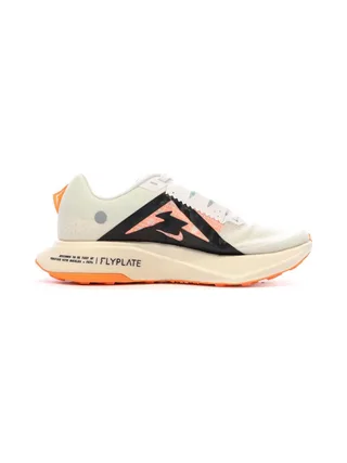 Chaussures de trail Blanches/Noires/Oranges Femme Nike Zoomx Ultrafly 2