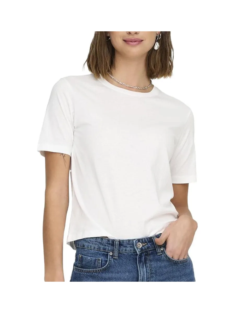 T-shirt Blanc Femme JDY Rex 2