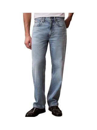 Jean Bleu Homme Calvin Klein Jeans 90s Straight Retro 1