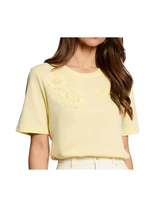 T-Shirt Jaune Femme Morgan DEFI 1