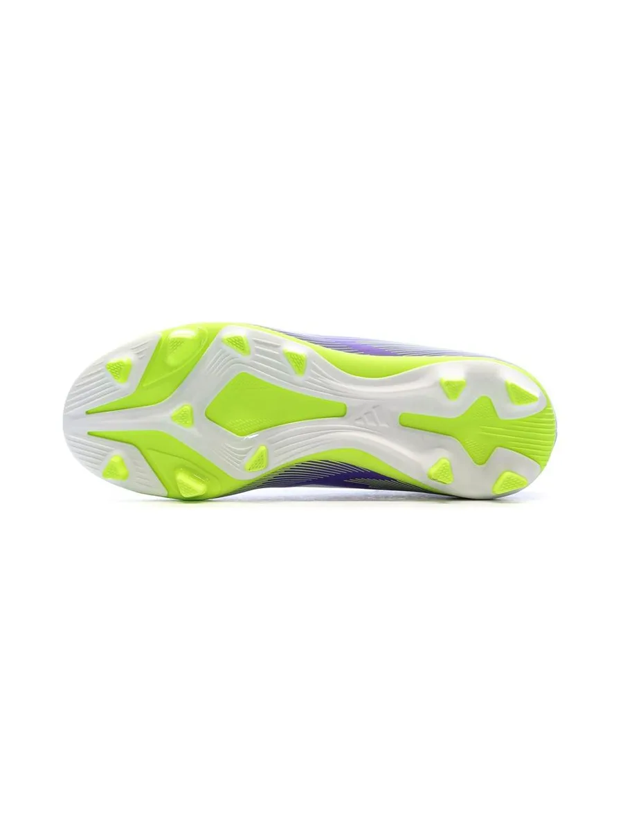 Chaussures de Foot Violet/Jaune Junior Adidas F50 Club FG/MG 5
