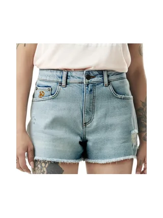 Short Bleu Femme Von Dutch Brut 1