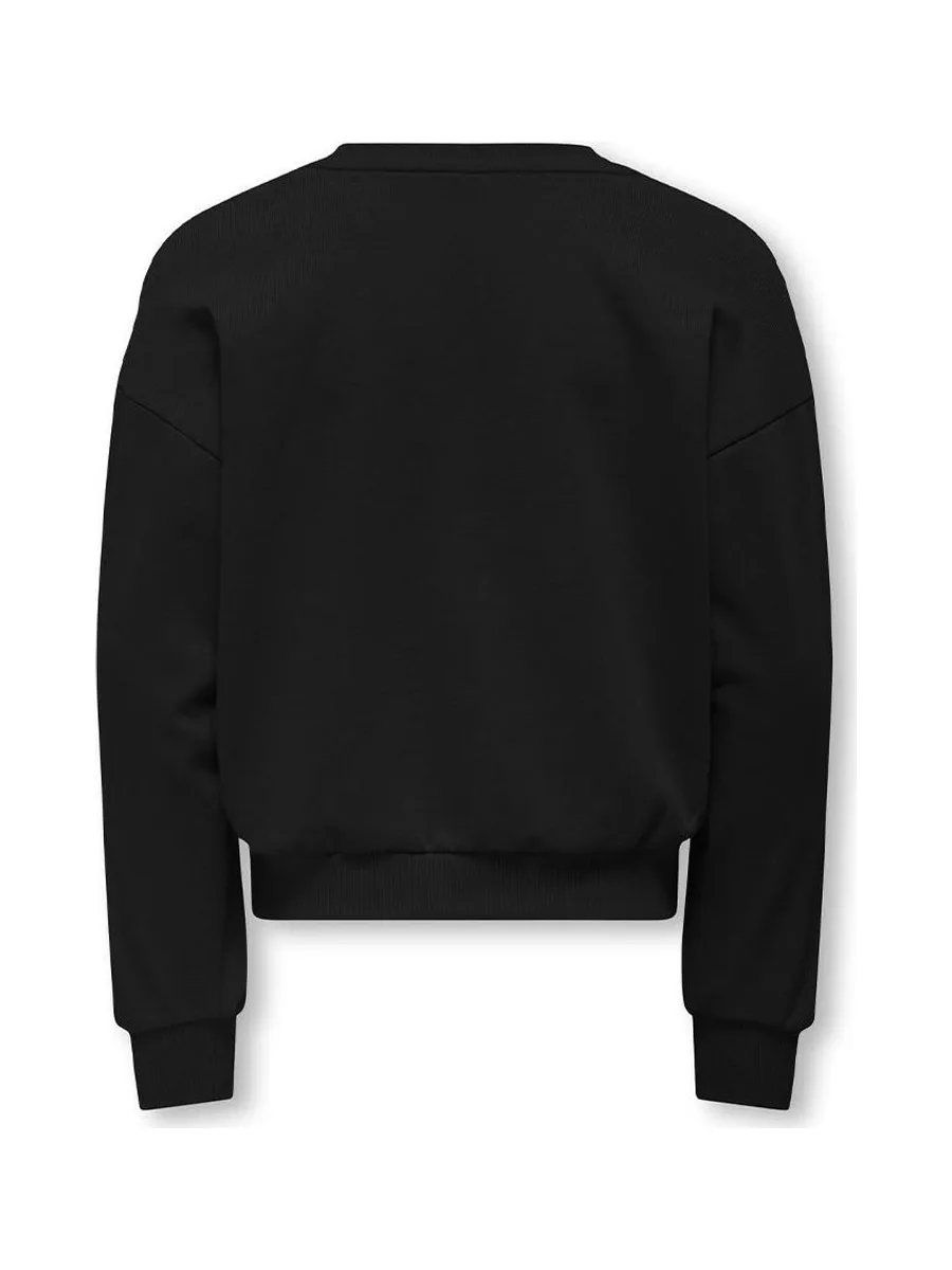 Sweat Noir Fille Kids ONLY Mya 3