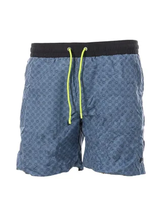Short de bain Bleu/Marine à Imprimés Homme Kaporal MARTYE 1